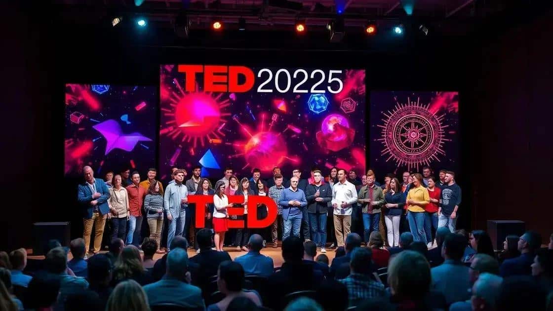 Key speakers at TED2025