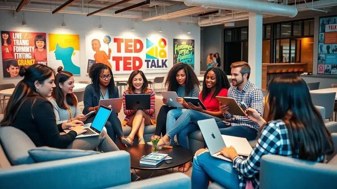 ways to engage with TED talks