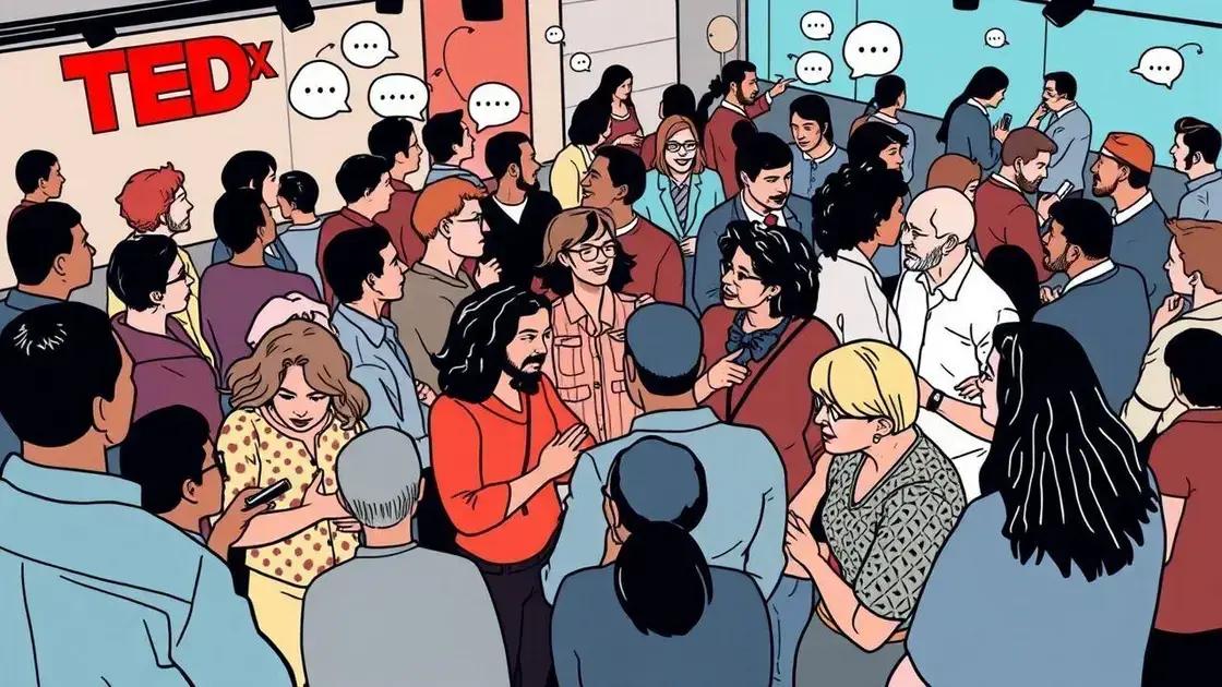 How to engage with TED community