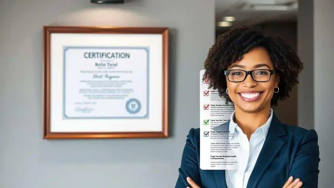 The impact of certifications on employability