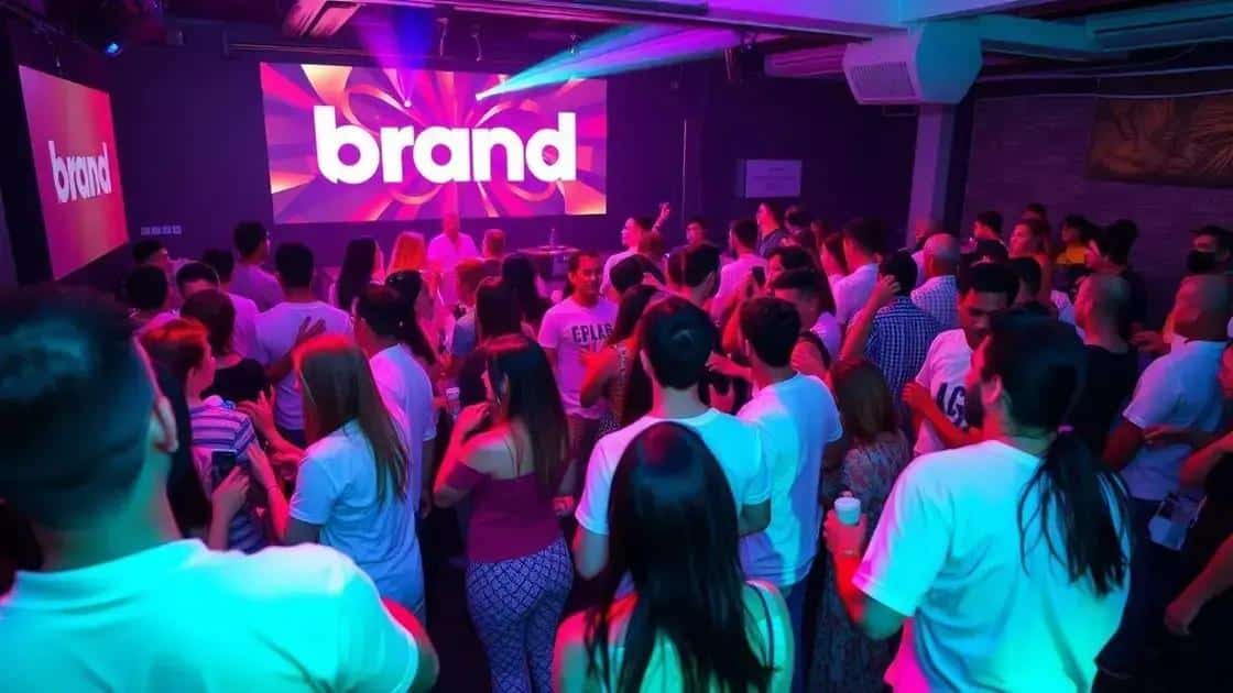 Creating engagement through brand parties