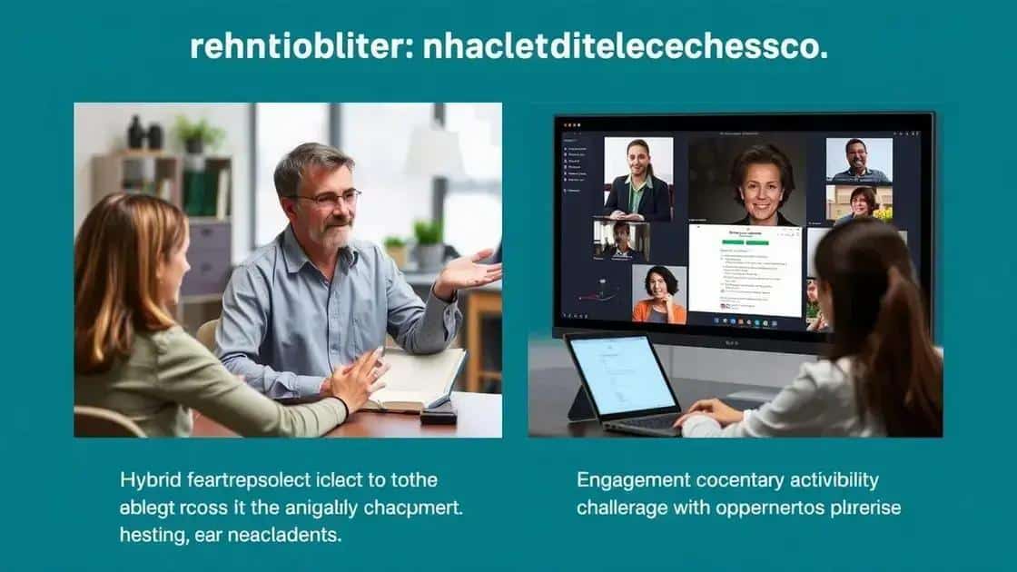 Challenges and solutions in hybrid learning