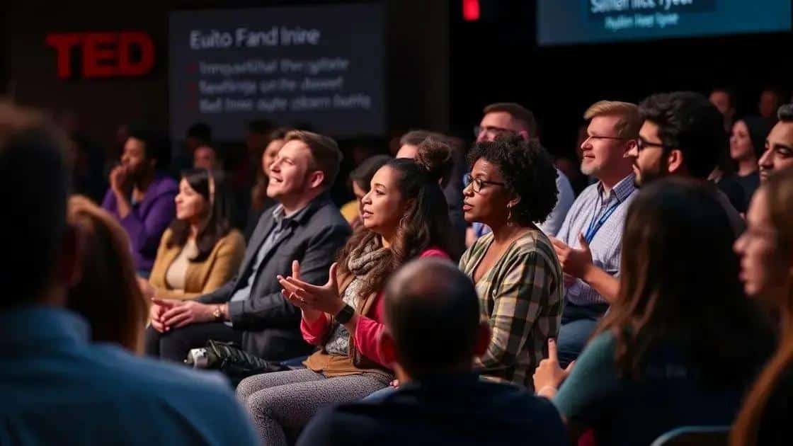 Innovative topics discussed at TED brand talks