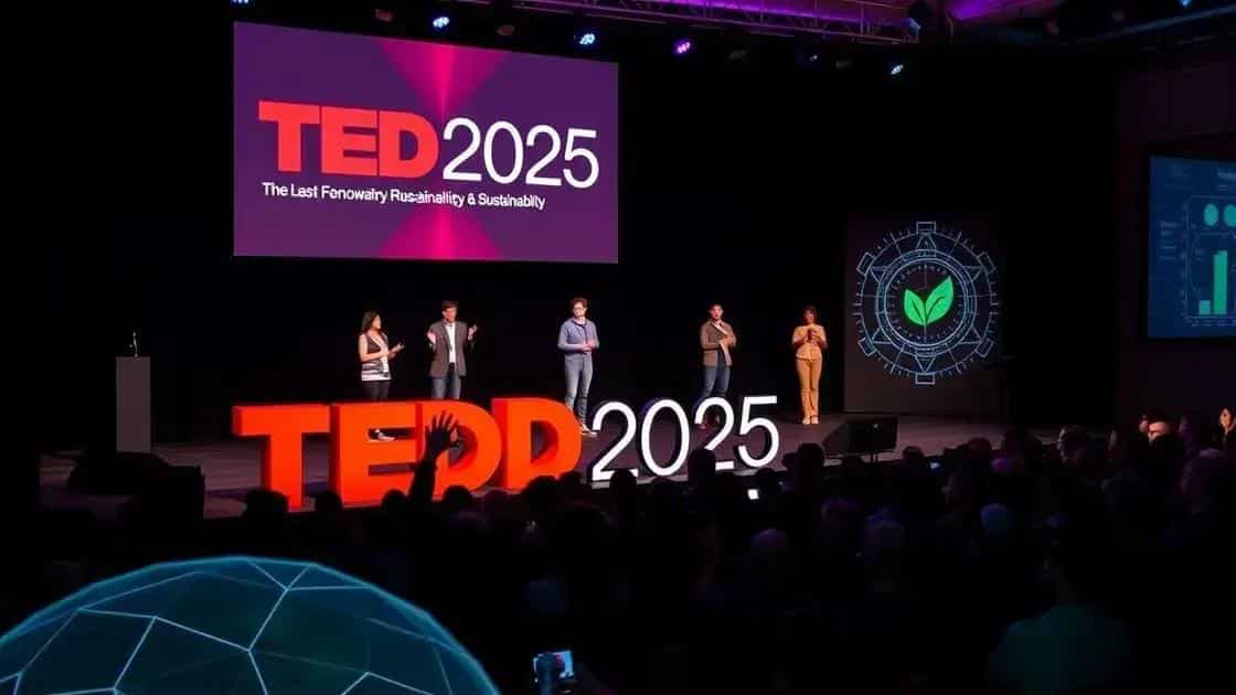 Key topics and speakers at TED2025