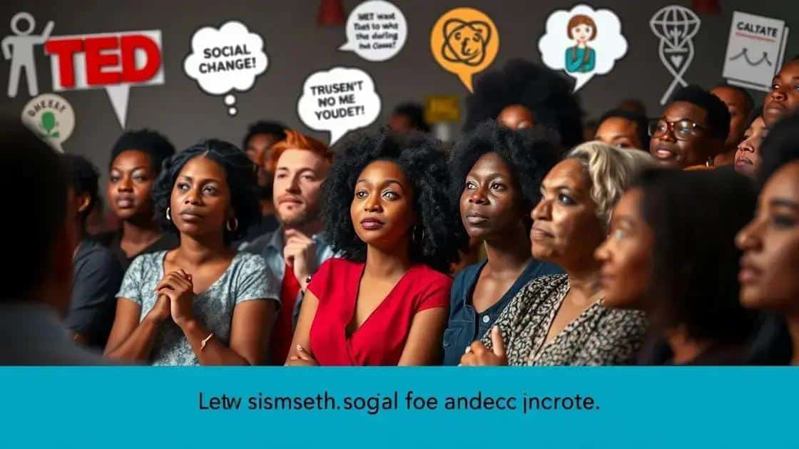 Impacts of TED talks on society