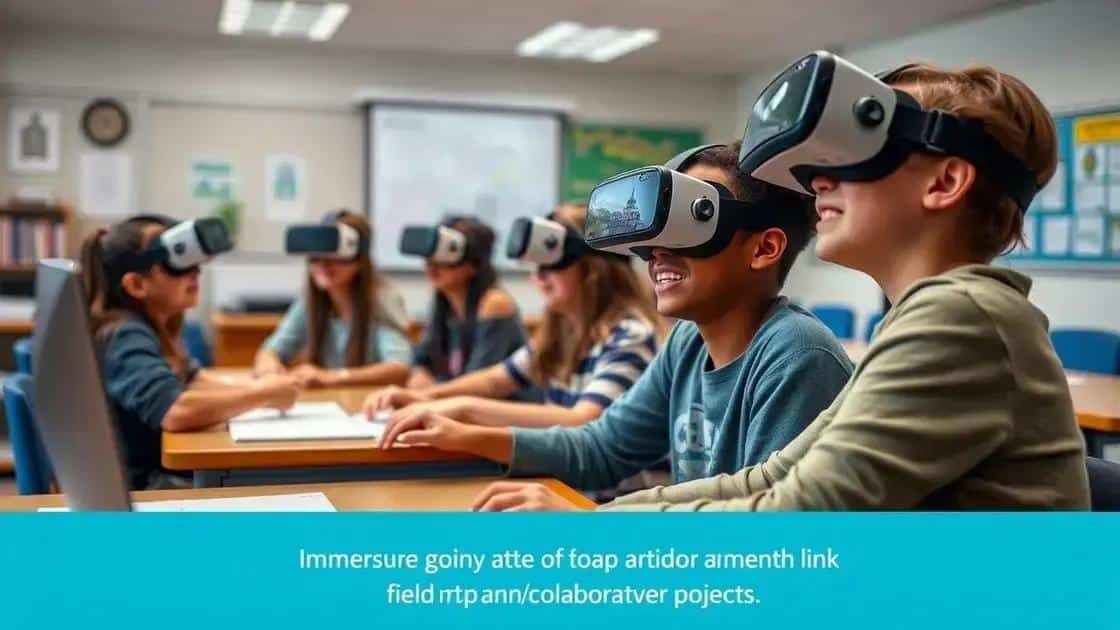 Benefits of vr in educational settings