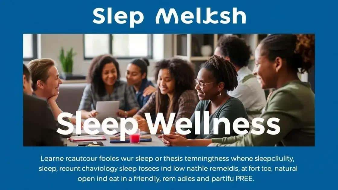 Current trends in sleep wellness