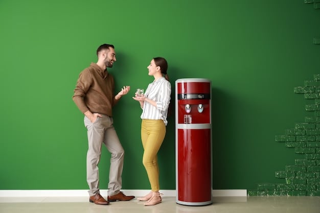 A side-by-side comparison of a traditional tank water heater and a tankless water heater, both installed in a home's basement. The tank water heater is cylindrical and larger, while the tankless model is compact and wall-mounted.