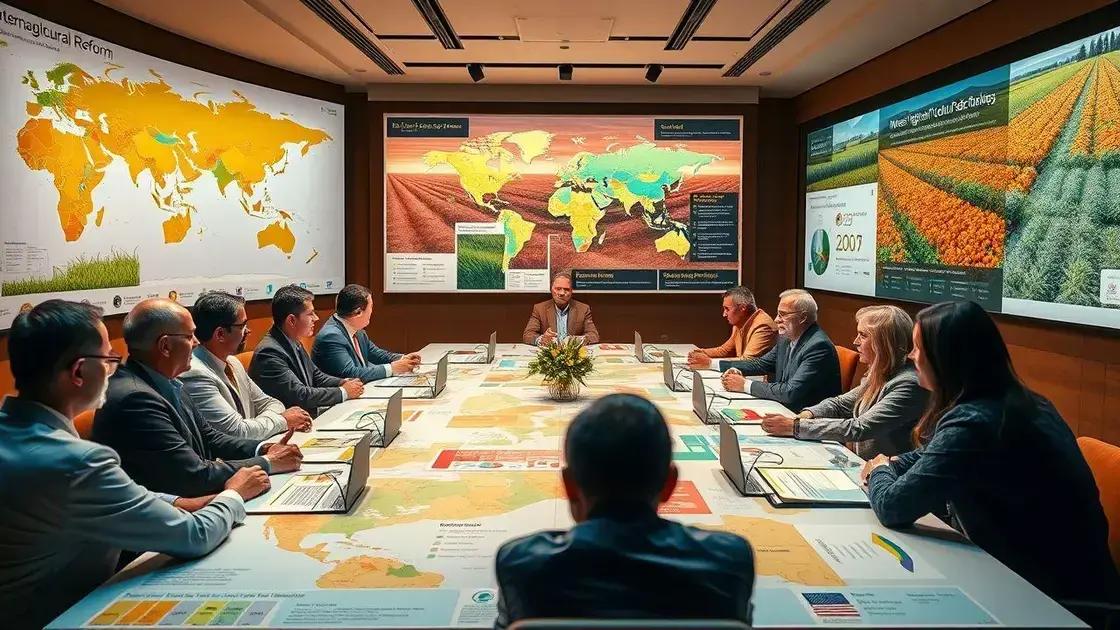 Global perspectives on agricultural reforms