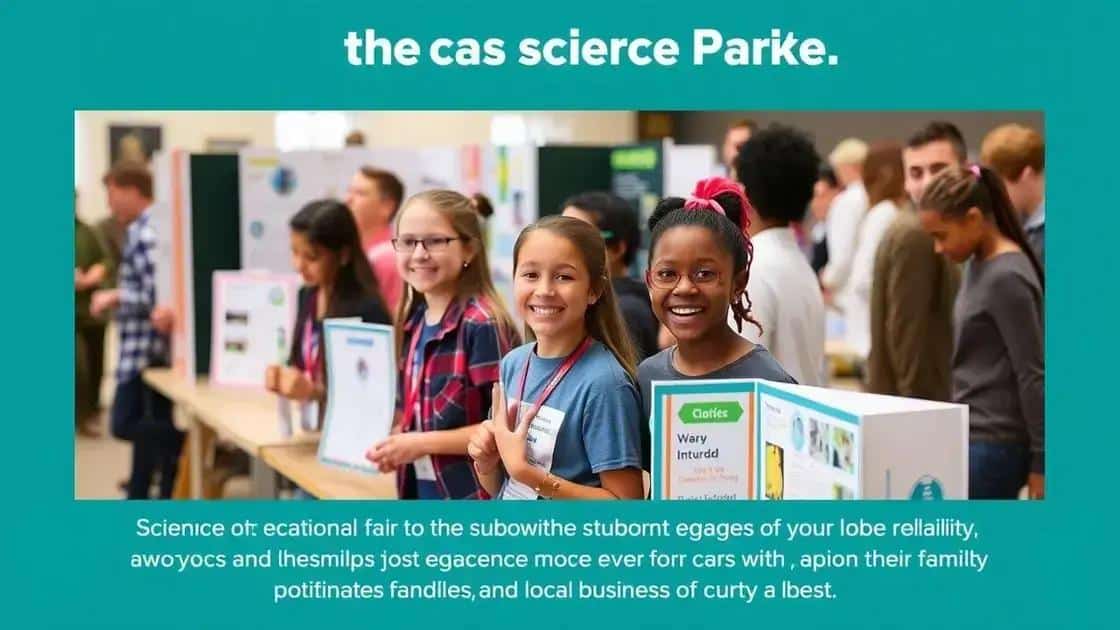 Success stories from funded science fairs