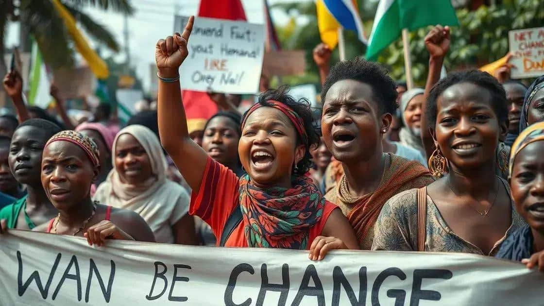 Recent examples of civil unrest in developing nations