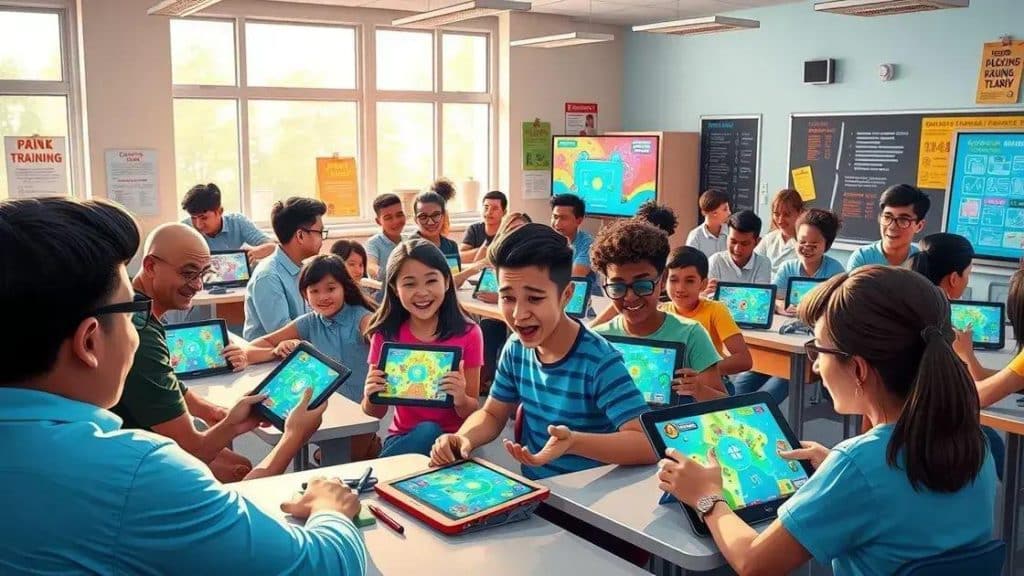 Educational gamification in vocational training: engaging future professionals