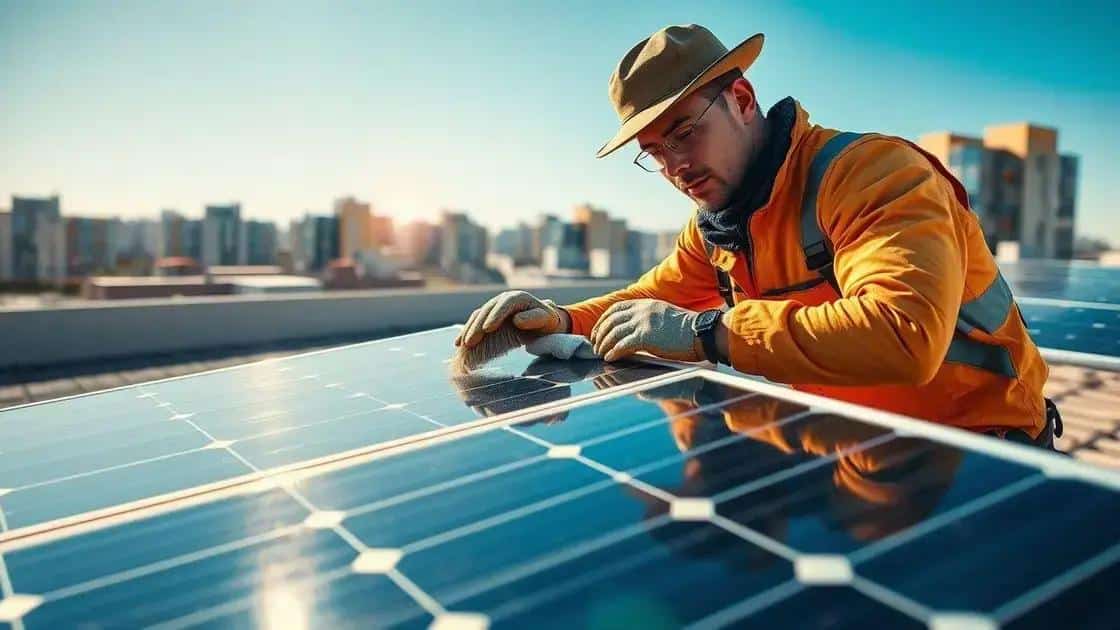 Maintaining your solar panels for longevity