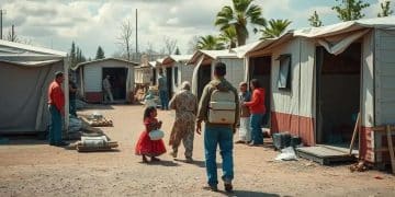 Emergency housing support after natural disasters