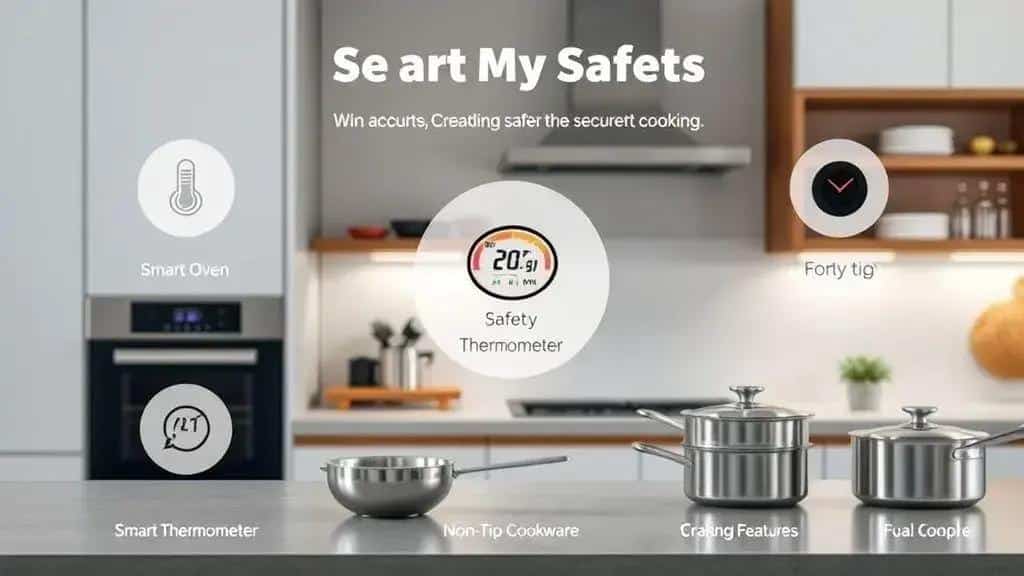 Safety and smart gadgets in the kitchen