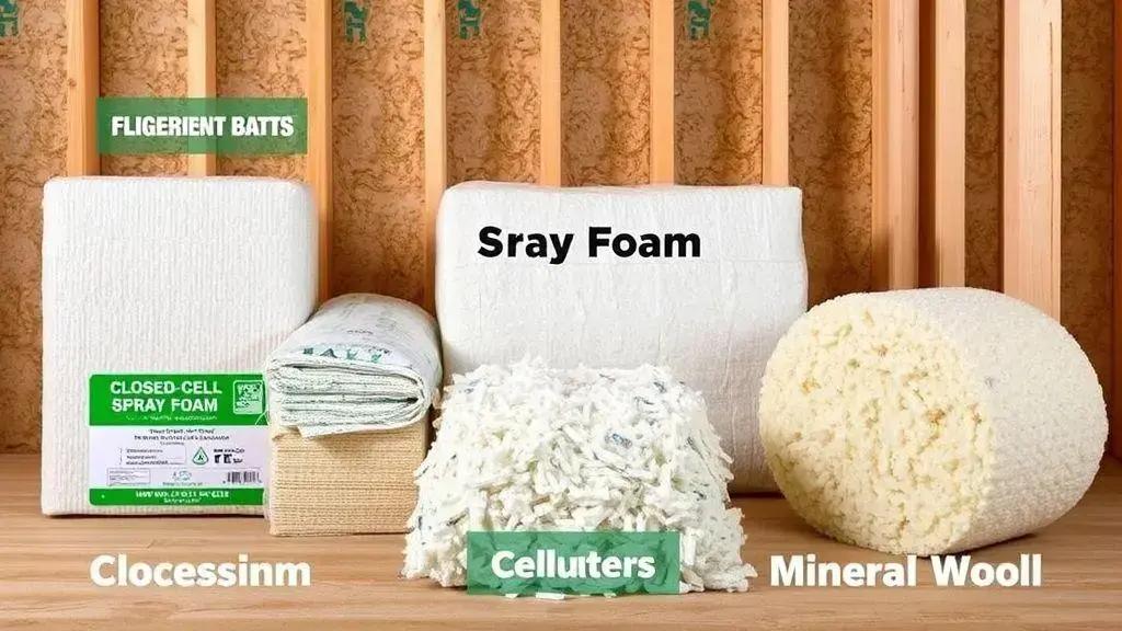 Top materials for effective insulation
