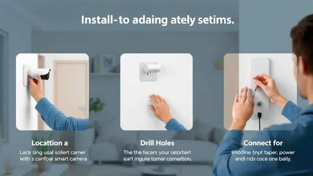 Step-by-step guide to installing your camera