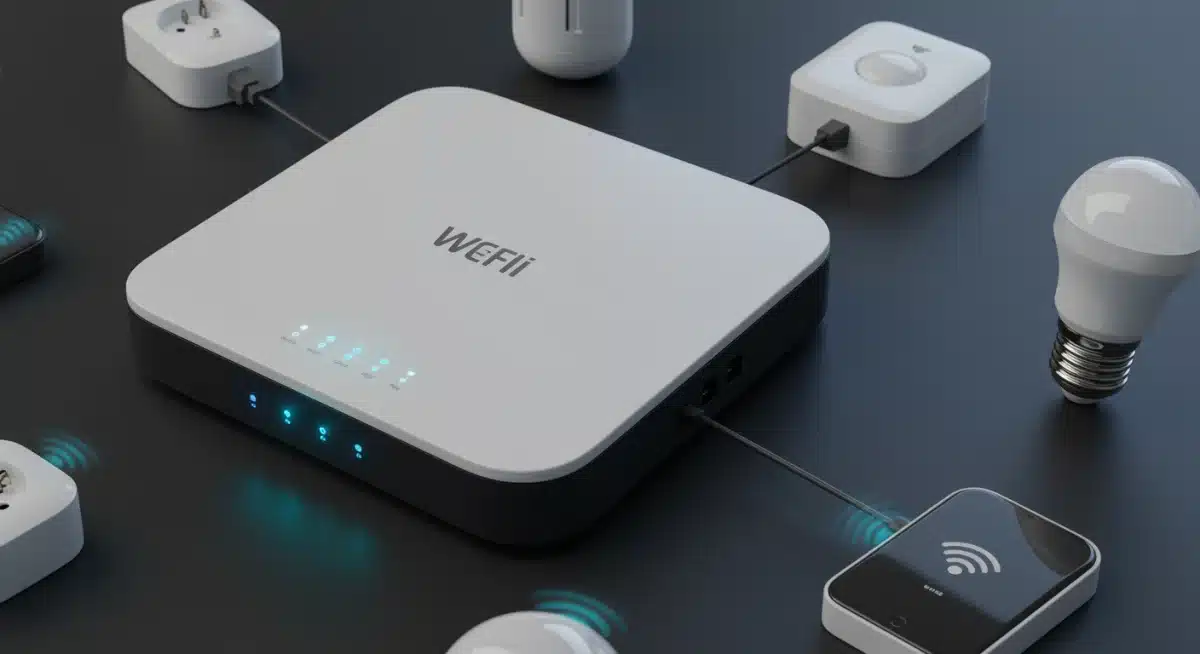 Robust mesh Wi-Fi network connecting various smart home devices