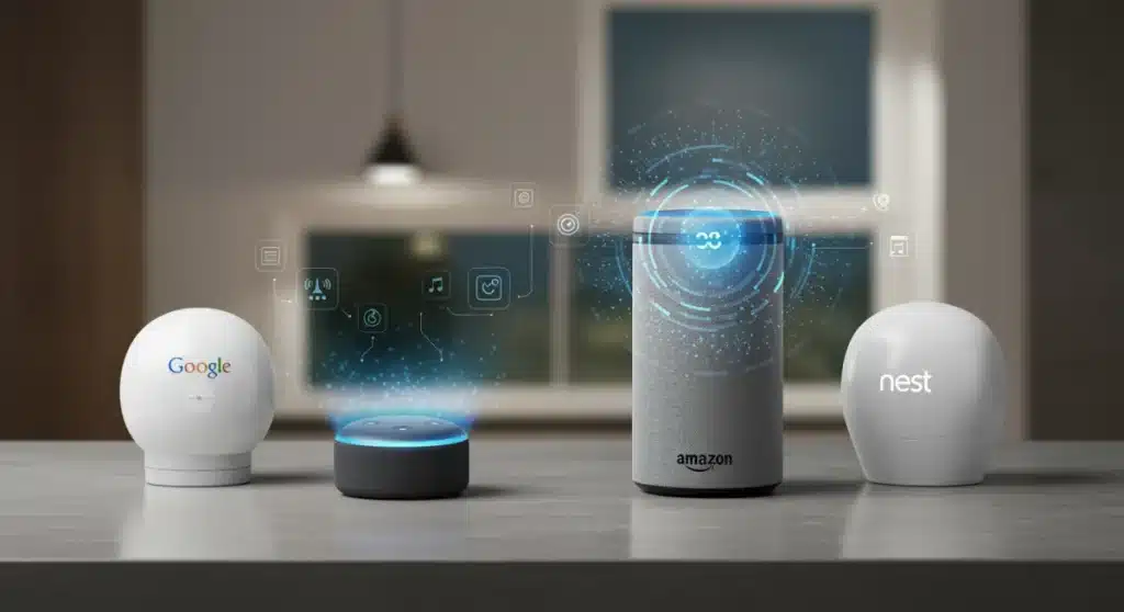 Voice Assistant Showdown 2025: Echo vs. Nest for Home Control