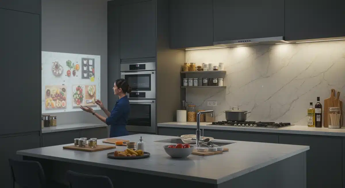 2026 smart kitchen with AI assistant and automated meal prep