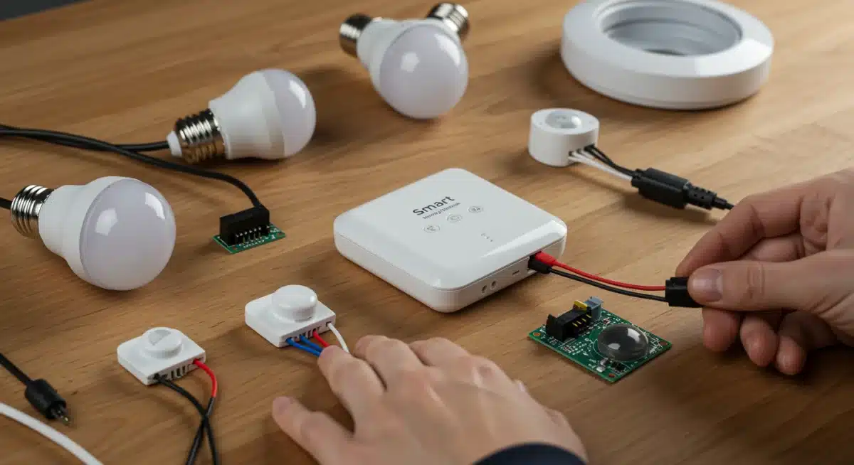 Components for building a DIY smart lighting hub