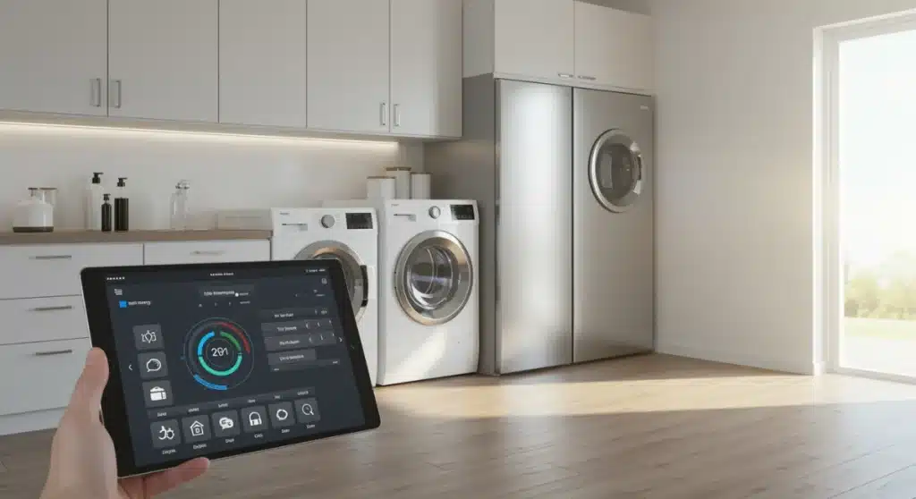 Smart Home Integration: Automate Kitchen & Laundry for 15% Time Savings by 2026