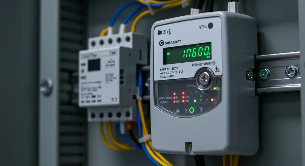 Smart energy meter installation within a home's electrical panel