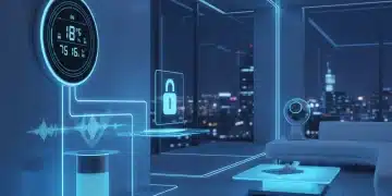 Secure smart home network with connected devices