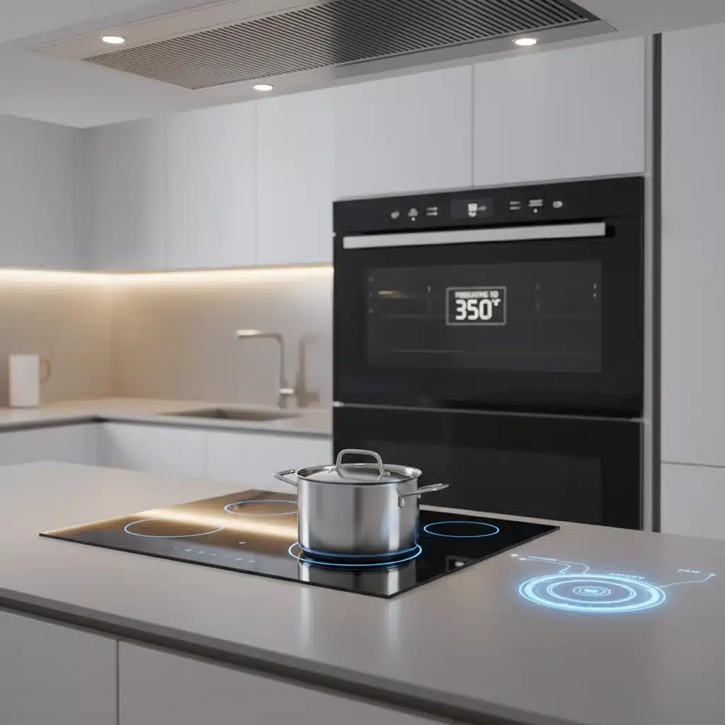 Integrated smart cooktop and oven working in harmony